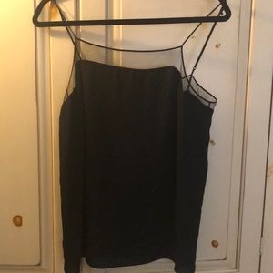 Aritzia babaton camisole with mesh at the top